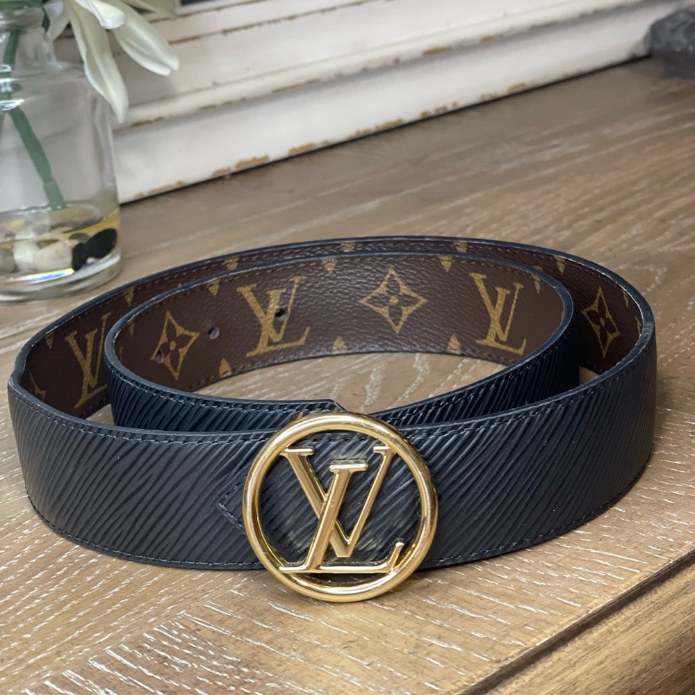 LV Circle 35mm Reversible Belt size 80